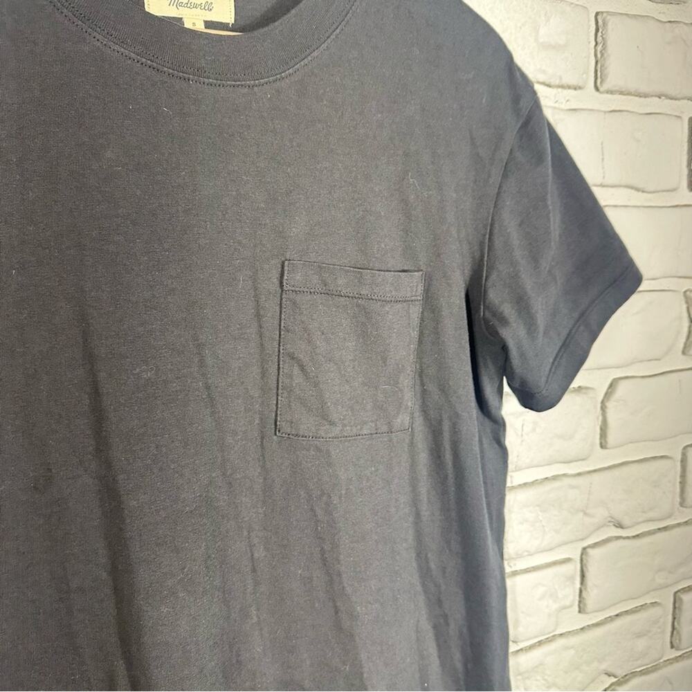 Madewell Pocket Tee Dress Black Size Small - Picture 10 of 13